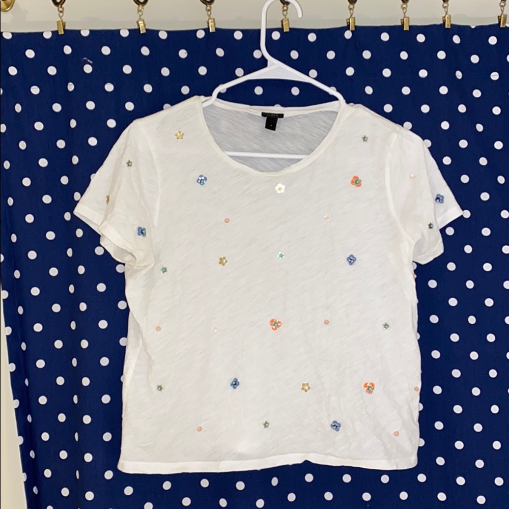 J.Crew Slightly Cropped Top